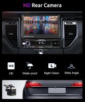 Radio de coche Podofo de 7 pulgadas con pantalla táctil plegable manual y enlace de espejo BT5.1, radio AM/FM, 2 puertos USB/TF/AUX y cámara de respaldo, actualización 2024 - details 1