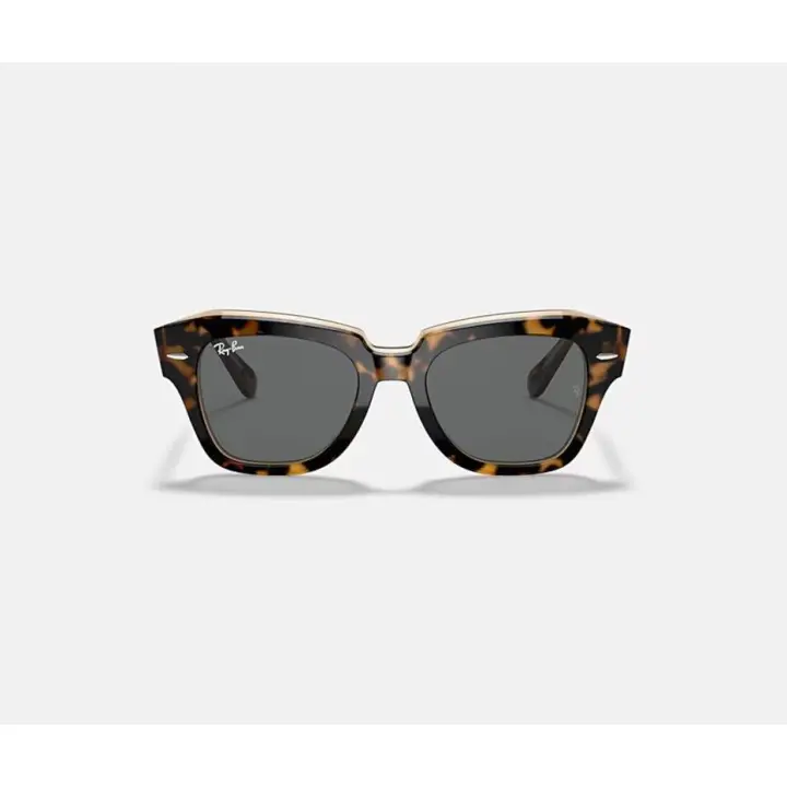 Gafas de Sol Ray-Ban Original Wayfarer State Street, Modelos 0RB2186 901/31 Negro , 0RB2186 1292B1 Havana Gris y 0RB2186 1324BG Hvana Rosa, calibre 49mm - 1