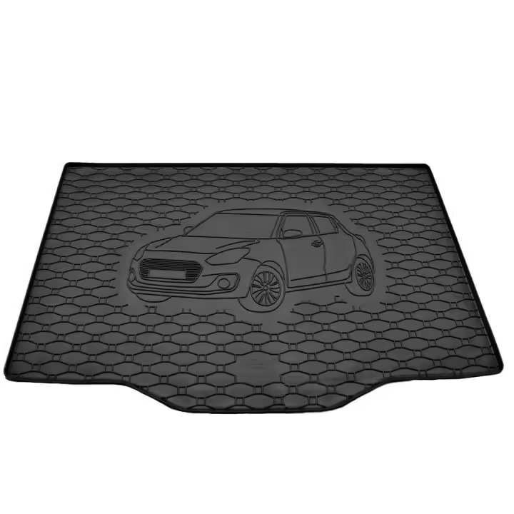 Alfombrilla alfombra protector cubre maletero de goma para SUZUKI Swift desde 2017- - 1