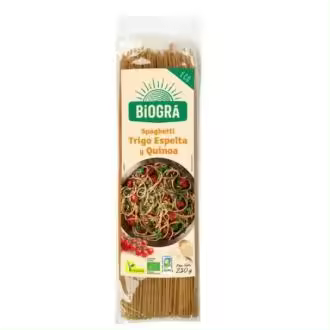 ESPAGUETI de espelta y quinoa 250 gr BIO - 1