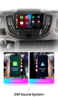 Junsun Radio Coche para Ford Transit 2015 2016 2017 2018 Inalámbrico CarPlay Android Auto AI Voice 2 din Pantalla Coche Android Auto Multimedia Navegación GPS Auto radio - details 8
