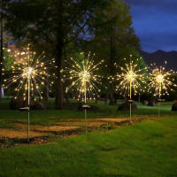 Lámpara De Cadena Solar Para Jardín Patio Exterior Con 90/120/150/200 LED Luz Impermeable Decoración DIY De Árbol - details 2