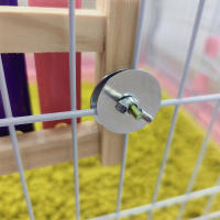 Xilofón De Madera Para Pájaros Accesorio Colgante Para Jaula De Periquito Pato Pollo Con 8 Teclas Instrumento Musical Para Canarios Macacos Hens - details 6