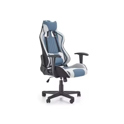 Silla de juego Houston 1489 , Muebles ES, Inclinación, Con ruedas, 64 x 118 x 60cm - 1