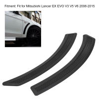 Cubierta De Ventosa Lateral Fender Para Estilo JDM Adecuado Para Mitsubishi Lancer EX EVO V3 V5 V6 2008-2015 Decoración De Panel Del Motor - details 0