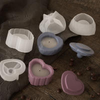 Molde De Cera De Amor DIY En Resina Para Hacer Candles Aromaterapia Y Chocolate Molde De Jarsa Para Decoración Del Hogar - details 2