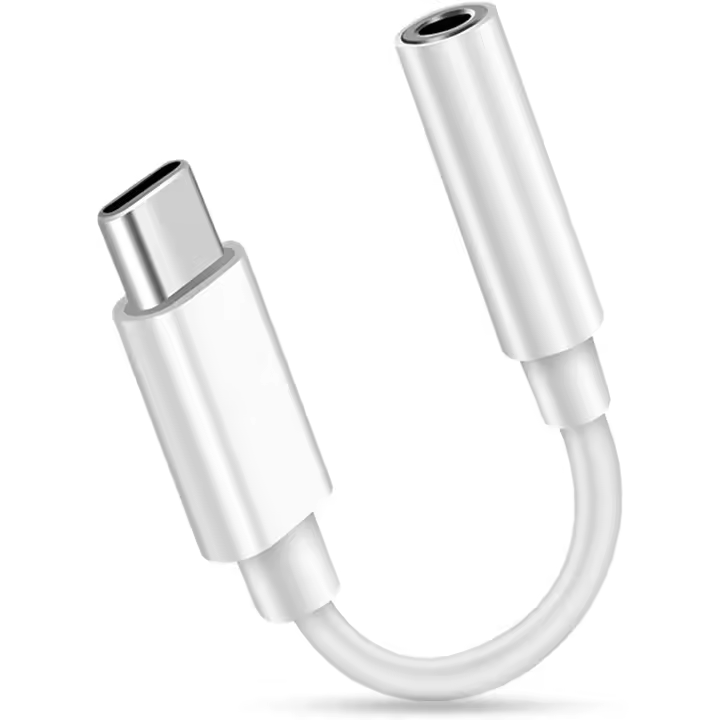 Adaptador USB C a Jack de 3,5 mm, Adaptador Auxiliar Tipo C a Conector para Auriculares, Adaptador de Audio para Auriculares USB Tipo C, Adaptador de Auriculares Tipo C Compatible con Samsung Galaxy, MacBook Pro, iPad, Huawei, OPPO, Vivo, etc. - 1