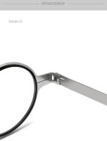 Gafas De Lectura Portátil HD Plegables Para Hombres Y Mujeres Estilo Retro Imitación Ultra-ligero Ovaladas Para Edad Media Y Ancianos - details 5