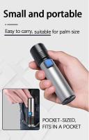 Luz UV Rechargeable USB 395nm Blacklight Zoomable Para Detectar Orina De Mascotas Y Curinga De Resina Luz Ultravioleta Para Defensa Personal - details 9