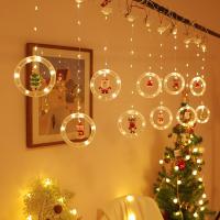 Curtain Light String LED Fairy Christmas Wish Ball Garland Lamp for Home Room Party Decoration Holiday Navidad Wedding - details 3
