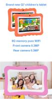 Pequeños Niños de controles parentales, Funda a prueba de Golpes para niños de 3 A Tablet Infantil de 7 pulgadas para niños de edición para niños with Doble Cámara WiFi, tablet para niños - details 3