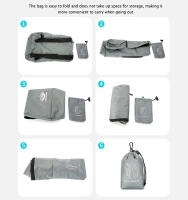 Mochila Deportiva Plegable Para Ciclismo Nueva 2025 Capacidad Grande Ligera Impermeable Para Camping Y Senderismo - details 6