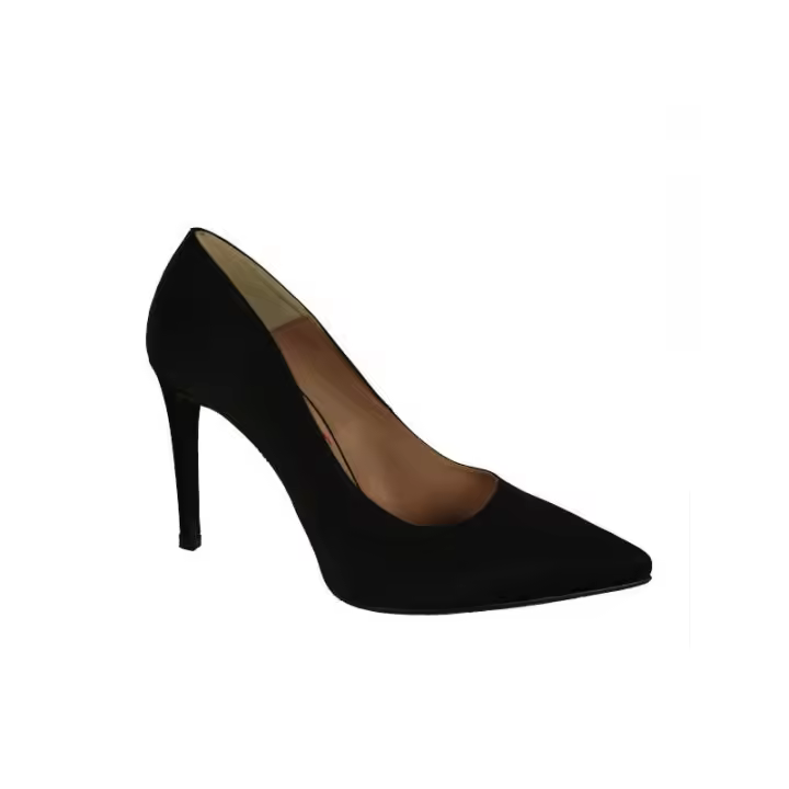 zapato salon de lolas en tejido de raso - 1