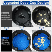Soporte Para Vaso De Coche De Silicona Con Encaje Antideslizante Universal Resistente Al Calor Y Duradero Accesorio Para Interior Unisex - details 5