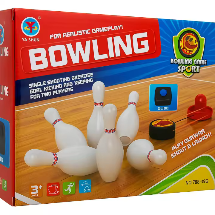 🎳 Set de Bolos para Niños – Juego de Bowling Infantil con Bolos, Lanzador y Bola | Juguete Deportivo +3 Años - 1