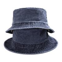 Gorro De Pescador De Leno Lavado Para Mujer Y Hombre Gorro De Buho De Color Sólido Plegable Para Exteriores Viaje Playa Protección Solar Estilo Casual - details 3
