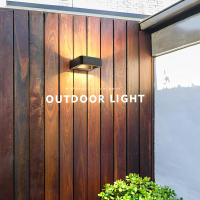 Lámpara De Pared Impermeable Para Exterior Iluminación De Jardín Y Pasillo Con Diseño De Luz Arriba Y Abajo Material De Aluminio Moderna LP-0629 - details 7