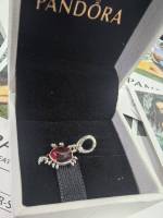 Pandora Charm de Colgante en Plata de Charm Colgante Sebastián El Cangrejo de La Sirenita de 792694C01,Incluye Caja Original(Hay Una diferencia de color, consulte Nuestra Imagen real A continuación para determinar si la necesidad) - details 0