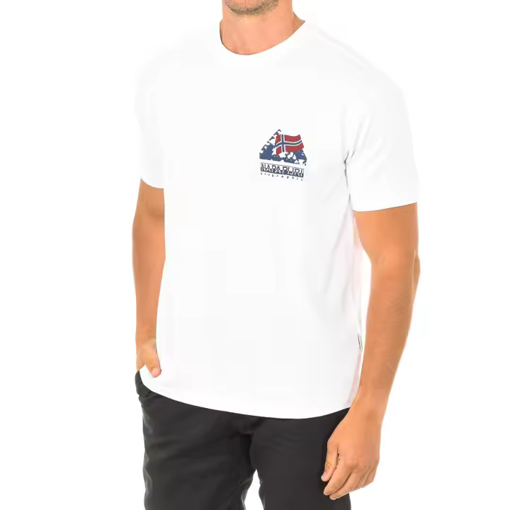 Napapijri-Camiseta manga corta y cuello redondo NP0A4EO9 para Hombre - 1