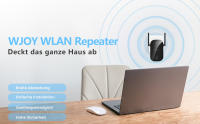 Repetidor WiFi, Amplificador WiFi 1200Mbps (5GHz y 2.4GHz) con Pantalla LED, Repetidor de señal WiFi doméstica soporta Modo repetidor / Router / Ap / Puente. - details 0