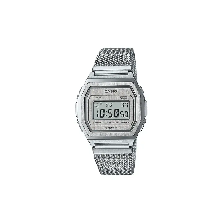 Reloj Casio Vintage PREMIUM Acero A1000MA-7EF Unisex 4549526319631 - 1