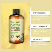 Aceite de ricino puro 100% Natural prensado en frío para cara, cuerpo, cabello, pestañas - details 5