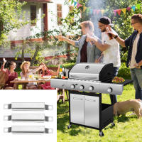 Piezas De BBQ En Acero Inoxidable Para Barbacoa a Gas Crossover Tubo Canalizaciones Repuesto Compatible Con Charbroil Performance - details 3