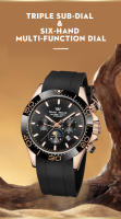 Reloj Mecánico Automático WM Para Hombre Resistente Al Agua De Acero Inoxidable Con Cristal De Zafiro Estilo Casual De Negocios - details 2