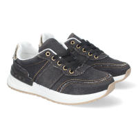 Davinia Shoes Zapatillas Casual para Mujer, Comodas y Elegantes con Detalles de Costura y Ojales Metalicos, Suela Antideslizante, Ideal para el Dia a Dia. Shoes&Blues.es XX-56-Negro - details 0
