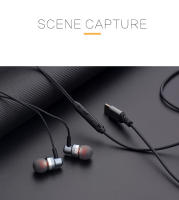 Auriculares Inalámbricos De Metal Con Decodificación Digital Estéreo Tipo-C Para Huawei Samsung C Flat Port Auriculares Con Cancelación De Ruido Activa - details 6