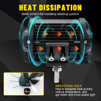Luz De Trabajo LED CO LIGHT 4” Faro De Coche Para Camión Offroad 12V 24V Luz De Conducción Para SUV Lámpara Antiniebla Combustible 3500K 6000K - details 5