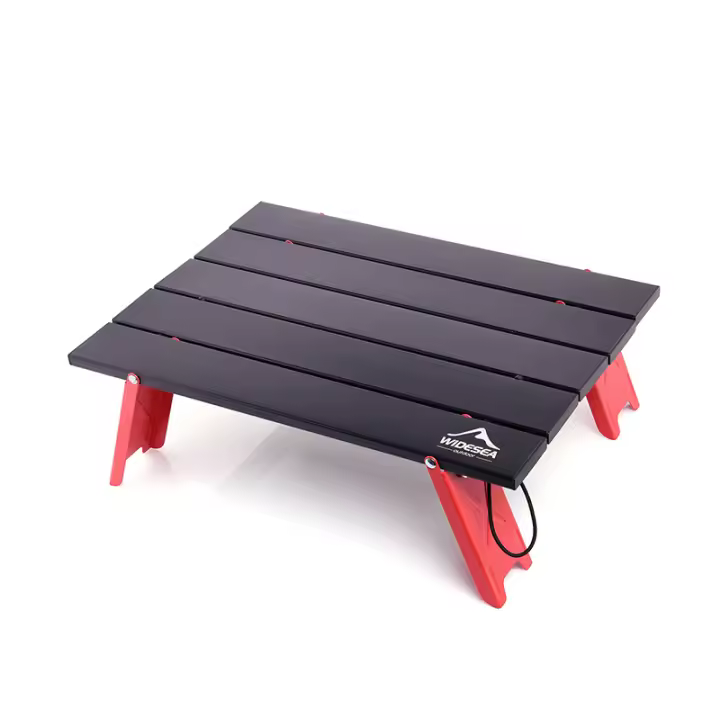 Mesa Plegable Portátil De Camping Widesea Para Picnic Y Barbacoa Ultra Ligera Mesa De Computadora Y Cama Ideal Para Viajes - 1
