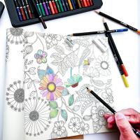 KALOUR Set De Lápices De Colores Profesionales 50/72/180/240/300 Pcs Lápices De Aceite Para Dibujos Y Pintura Artística Suministros Para Colorear - details 80