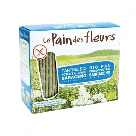 Cracker Trigo sarraceno sin sal Bio 150g Le Pain des Fleurs - 1