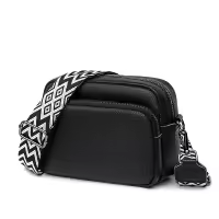 Bolso cruzado de piel auténtica para mujer, bandolera de diseñador de lujo, Color sólido, 100%, 2023 - details 19