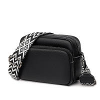 Bolso cruzado de piel auténtica para mujer, bandolera de diseñador de lujo, Color sólido, 100%, 2023 - details 19