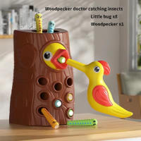 Juguete Educativo Montessori Para Niños Cazador De Lagartos De Madera Juego Magnético Para Desarrollo Infantil Tablero Ocupado - details 3