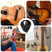 Juego De 10 Piezas De Palillos Para Guitarra Y 1 Portapalillos 6 Espesores Aleatorios Para Acústica Eléctrica Bajo Ukulele - details 5