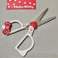 Tijeras Hello Kitty 1pc Para Manualidades Y Oficina Suministros Escolares Regalo Adorable De Sanrio Para Jóvenes Y Adultos - details 2