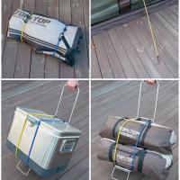 Cuerda Elástica De Goma Para Acampar Al Aire Libre De 60cm Con Gancho Accesorio De Tenda Para Viajes Y Equipaje De Viaje - details 1