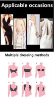 Cinta Elástica Para Levantar El Pecho Invisible En Color Adecuada Para Ropa Sin Hombros Transpirable Y Sin Rastros Anti-Sufrimiento Perfecta Para Mujeres - details 0