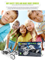 Juguete Solar Para Niños Kit De Artesanía DIY Coche Robótico Todas Las Ruedas De Climbing Juegos STEM Educativos Regalo Para Niños - details 20