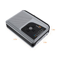 Reproductor De Cintas Cassette 234 Portátil Con Radio AM FM Convertidor De Cintas a MP3 Altavoz Integrado Jack De Auriculares - details 2