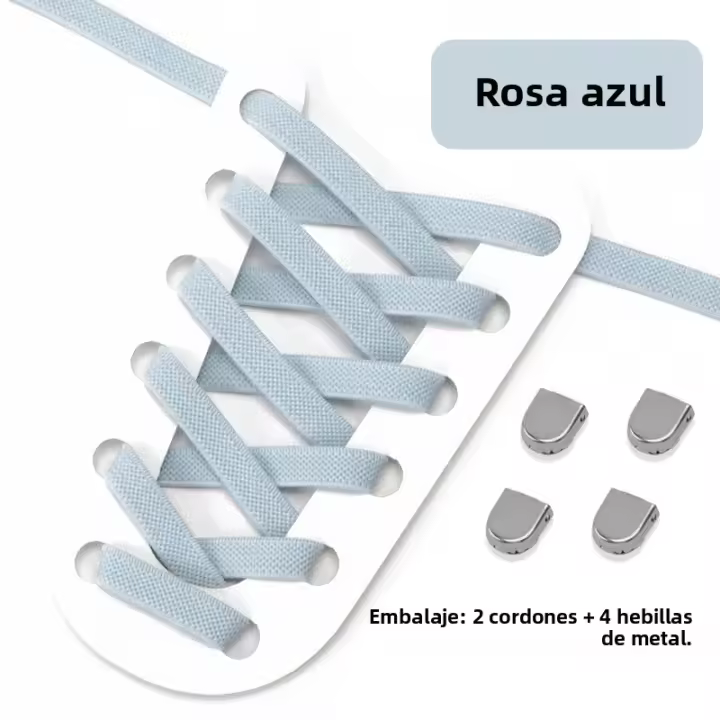 Alfileres De Metal Para Lazos De Zapatillas Elásticos 8MM Anchos Tejidos a Cuadros No Tanques Para Zapatos Unisex 1 Paquete - 1