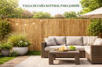 Valla de Caña en Rollo, Cerramiento Decorativo para Jardín, Balcón, Terraza y Patio - details 2