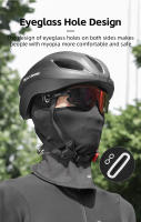 Máscara Táctica Caliente De Invierno WEST BIKING Para Ciclismo Senderismo Motocicleta MTB Full Face Resistente Al Viento Equipamiento Deportivo Termal Para Hombres - details 3