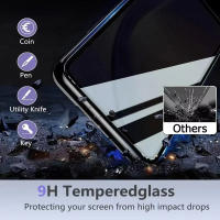 Protector De Pantalla De Vidrio Templado Anti-Spy Para Samsung S25 Ultra S23 S22 S24 plus S21 S20 FE S10e Note 20 10 Lite 1-4PCS - details 5