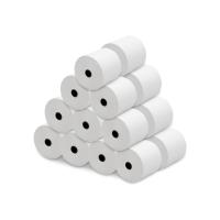 Rollos de Papel Térmico de 57X35X12 Mm,Papel para Tickets de Datáfonos, Cajas Registradoras y Tpv - details 0