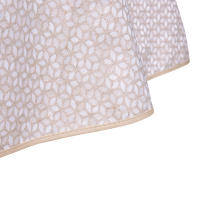Cofan Mantel Redondo Antimanchas | Confeccionado en Jacquard con Tejido Resinado | Diseño de Petalos sobre Beige | Materiales: 50% algodón y 50% poliéster | Fácil de limpiar | Diámetro: 1,40, 1,60 o 1,80 m - details 2
