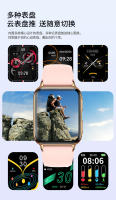 monitoreo Bluetooth Y28 HD AMOLED metal ultra delgado 1.7 música llamada salud smartwatch - details 10